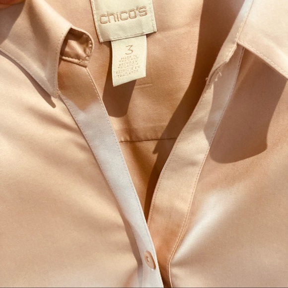 *Last month* Chico’s button down shirt - Picture 4 of 11